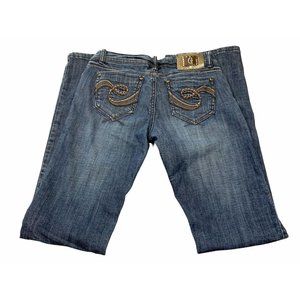 Grace in LA Bootcut Jeans Embellished Stretch